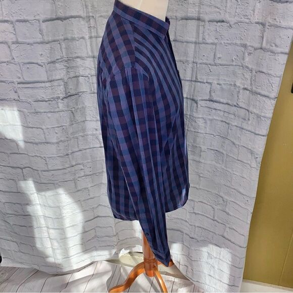 Calvin Klein bodyfit button down dress shirt sz lg - Picture 5 of 10